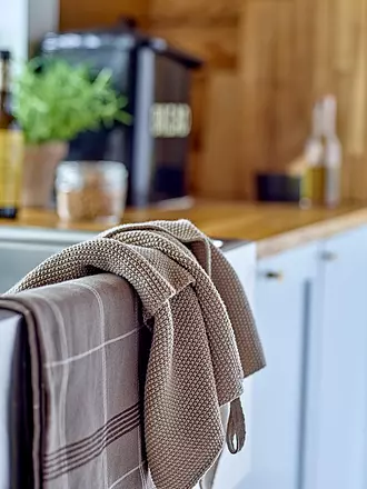 SOEDAHL | Paño de cocina 50x70cm MINIMAL Stone Grey | hellbraun